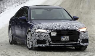 Audi A6 facelift spyshot 1